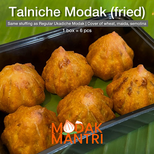 Talniche Modak (fried)